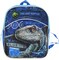Jurassic World Mini 11" Backpack Blue The Last Raptor Velociraptor Boys Black
